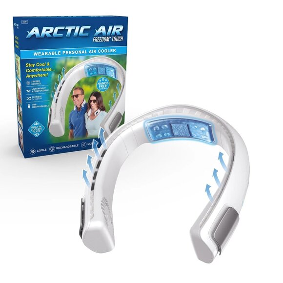 Arctic Air Freedom Wearable Personal Air Cooler 3-Speed Lightweight Cordless New - Picture 2 of 3